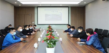 黃大友到冶建公司項目指導創(chuàng)優(yōu)工作